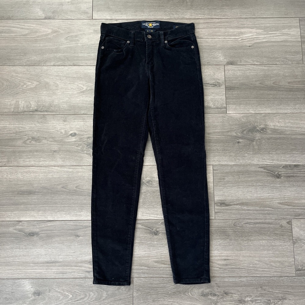 Lucky Brand Sofia Skinny Jeans Womens 4/27 Black